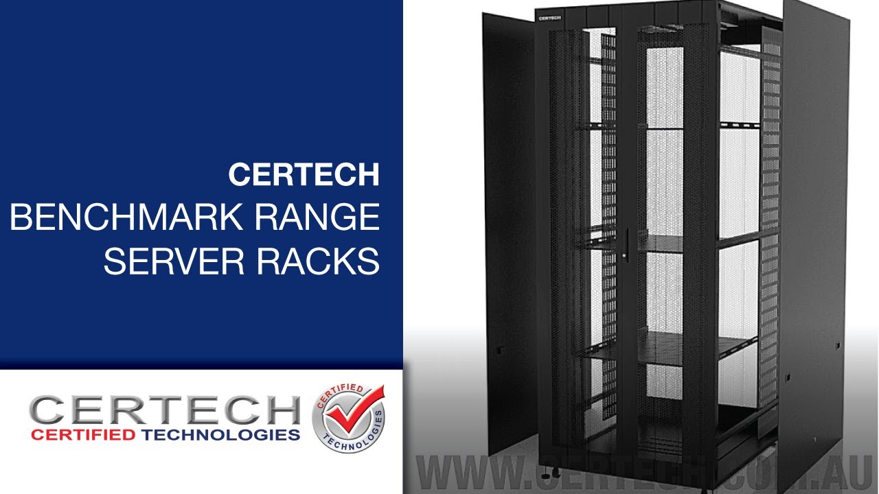 CERTECH Benchmark Server Rack - 800mm Wide