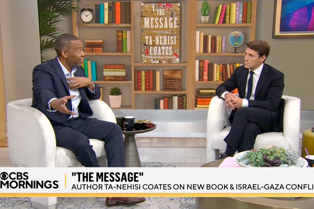 CBS executives ‘admit heated Ta-Nehisi Coates interview on Gaza did not meet standards’ after backlash