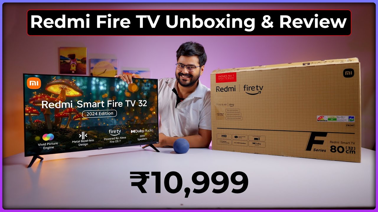 Redmi Fire TV 32 Inch (2024) 🔥 Unboxing & Review 🔥 Finally Its Here