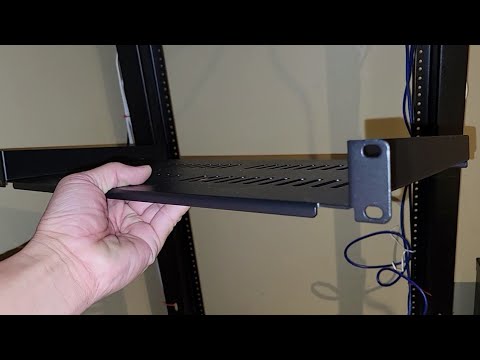 1U Vented Server Rack Cabinet Shelf | StarTech.com