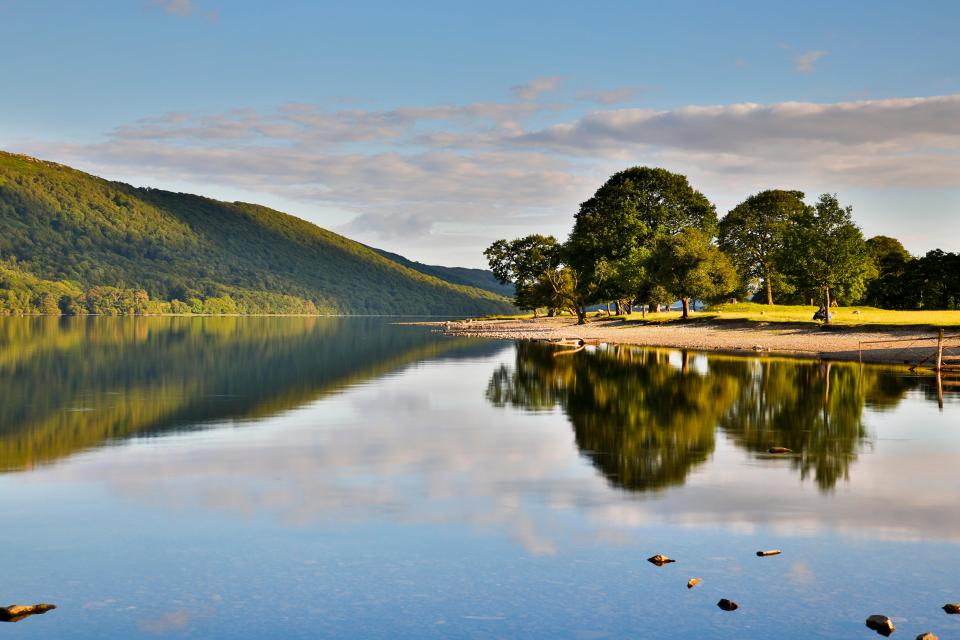 Coniston Water is a popular attraction in the area