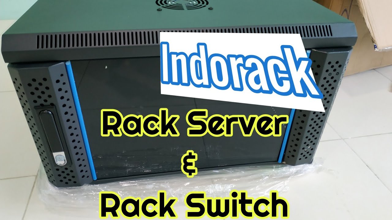 Review - Indorack U6 Murah ! (Rack server & rack Switch)