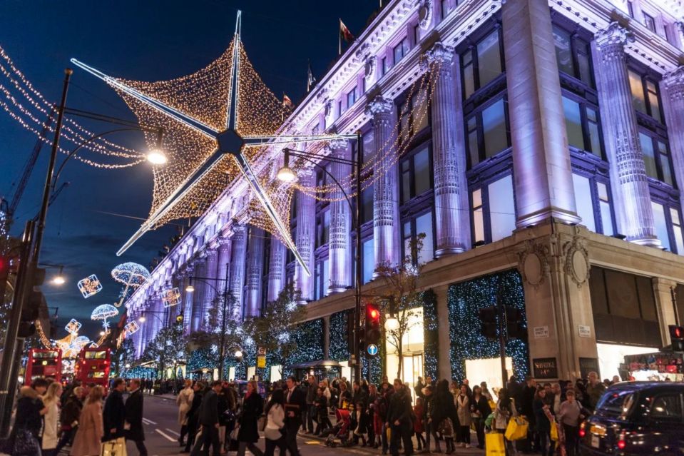 Oxford Street is one of the busiest streets in Europe