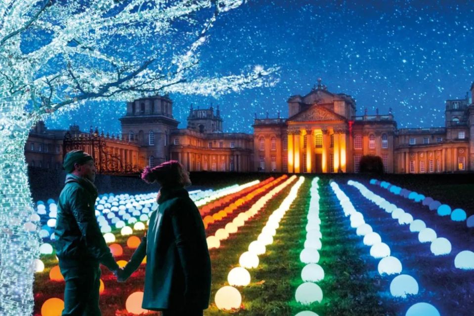 Blenheim Palace is used as a set in big Hollywood productions