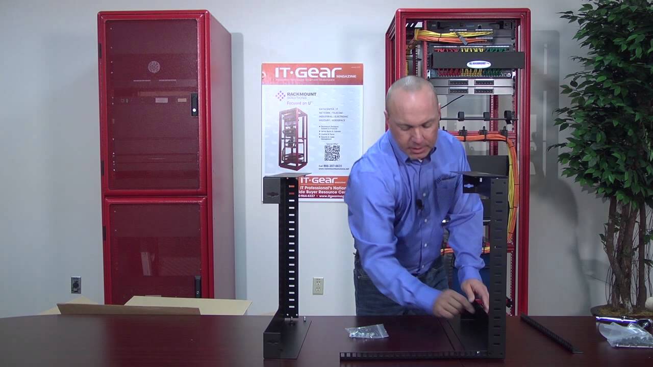 Rackmount Solutions: How To Assemble the Cruxial™ Wall Mount Rack