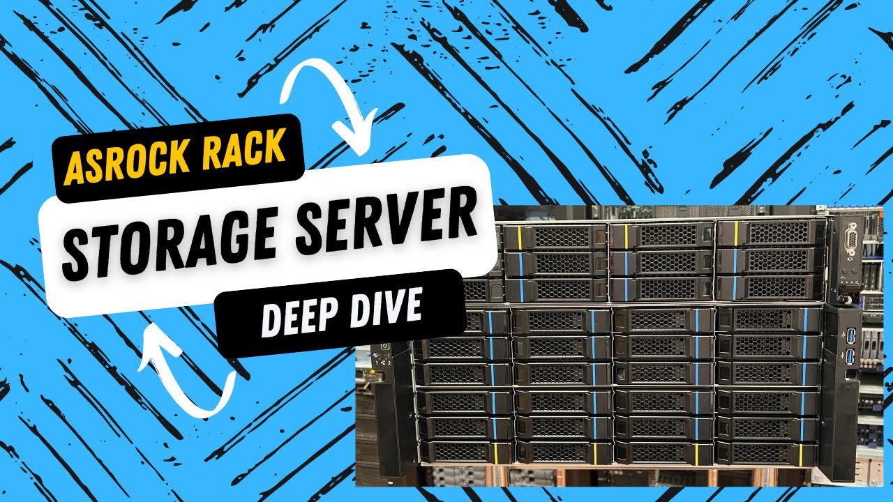 ASRock Rack Storage Servers Offer Storage and CPU Flexibility