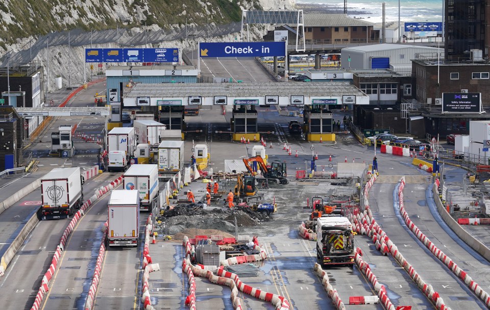 The government issued £10.5 million of funding for UK ports such as Dover and Folkestone for the improvements