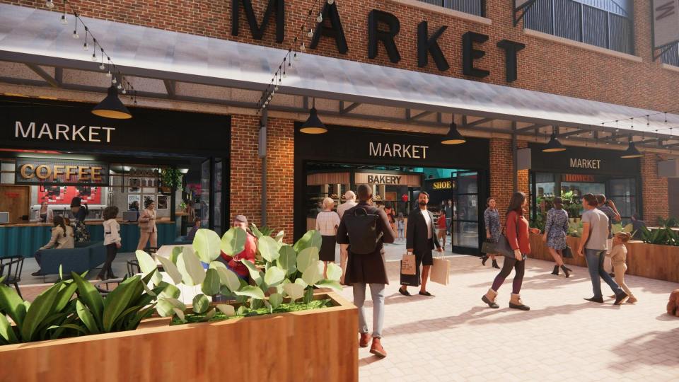 A new market will be part of the town centre