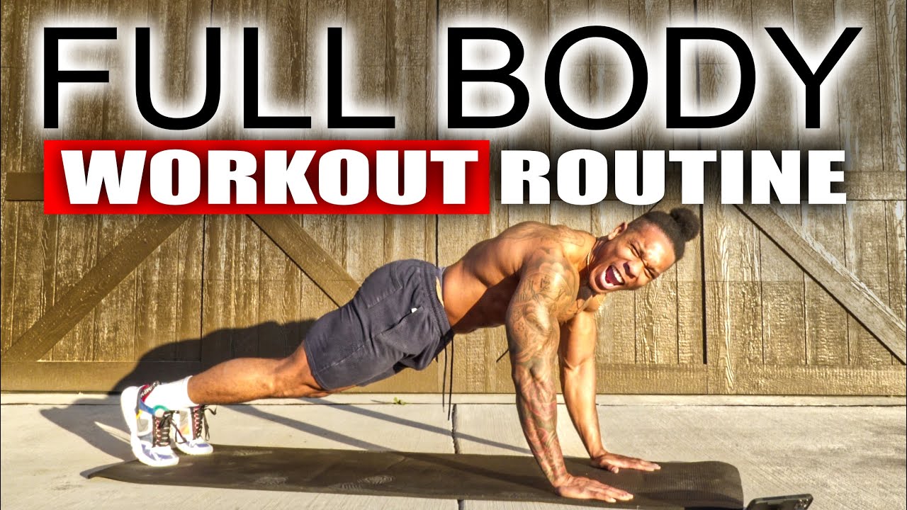 40 MINUTE FULL BODY WORKOUT(NO EQUIPMENT)