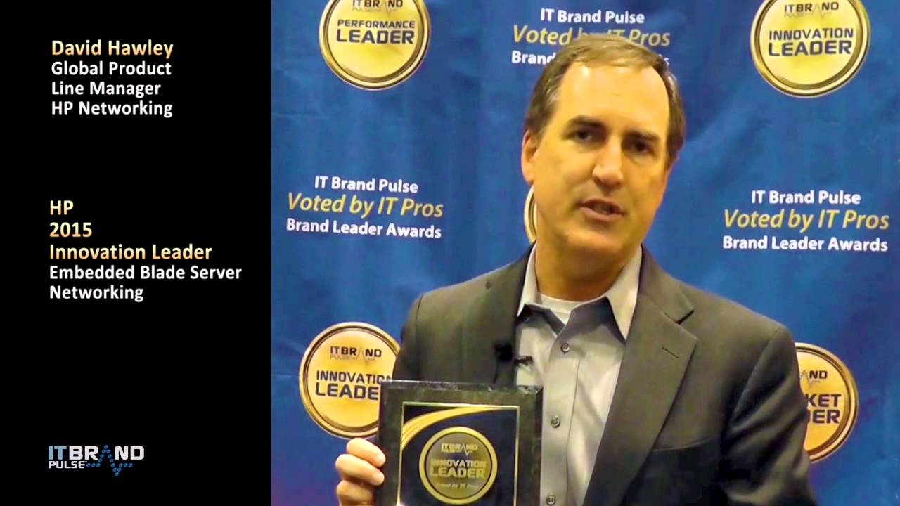 IT Pros Vote HP as 2015 Innovation Leader for Embedded Blade Server Networking