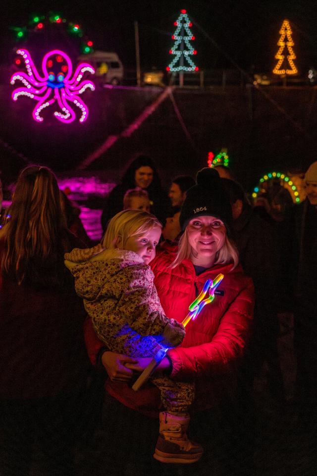 Each year, around 30,000 people visit Mousehole for the harbour lights