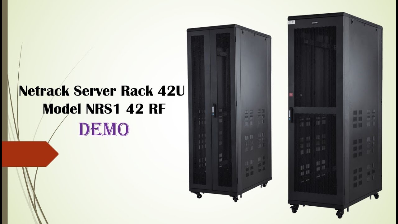 Rack for Server - Netrack Server Rack 42U Model NRS1 42 RF Demo