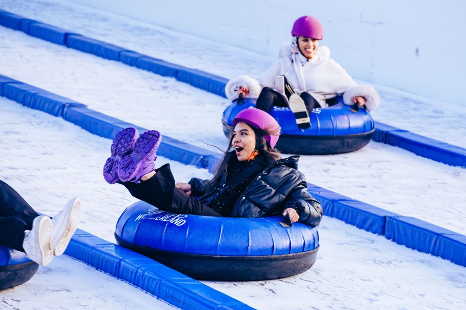 The Real Ice Slide is 35m-long