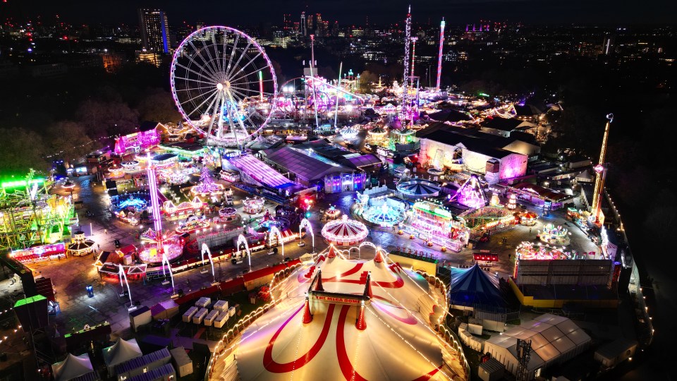 The winter attraction is home to over 100 rides and market stalls