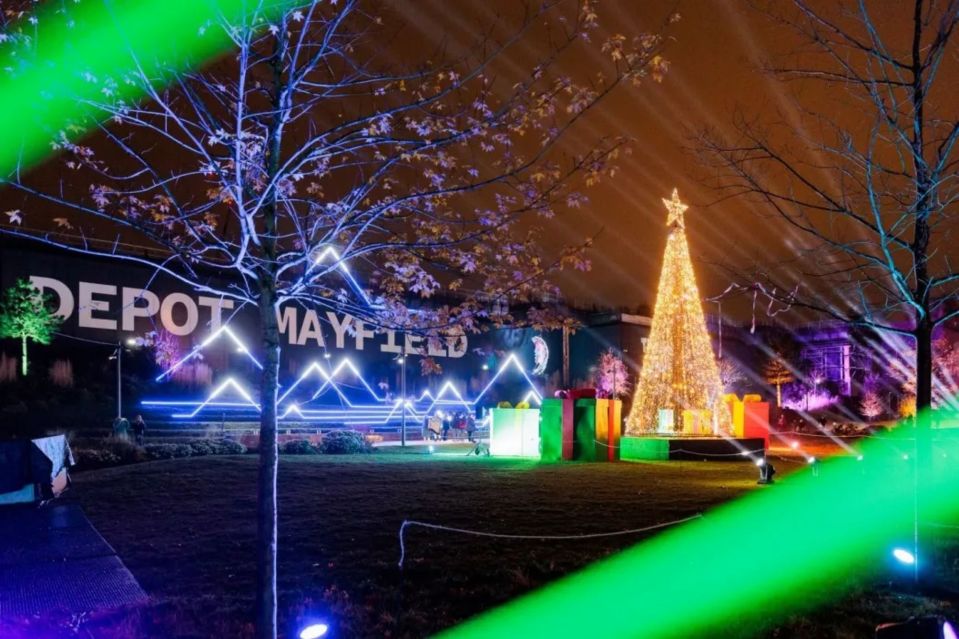 The Twilight Trail turns Mayfield Park into a winter wonderland