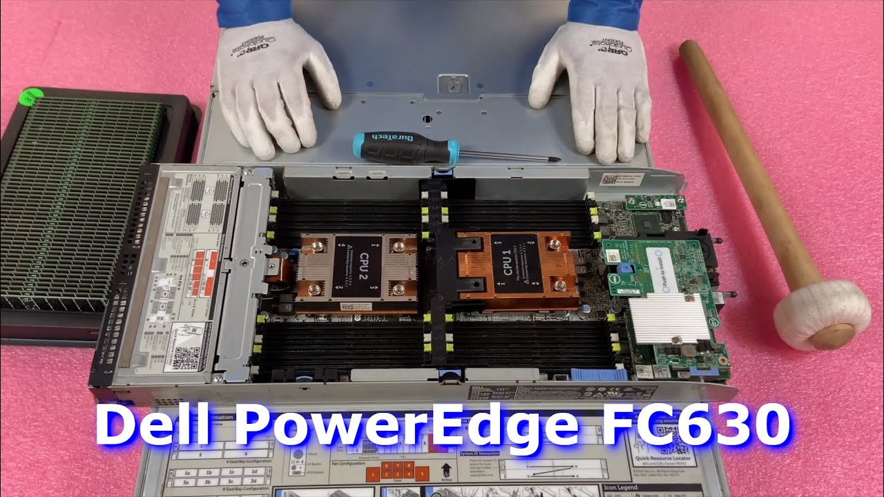 Dell PowerEdge FC630 Blade Server Review & Overview | Memory Install Tips | How to Configure DDR4