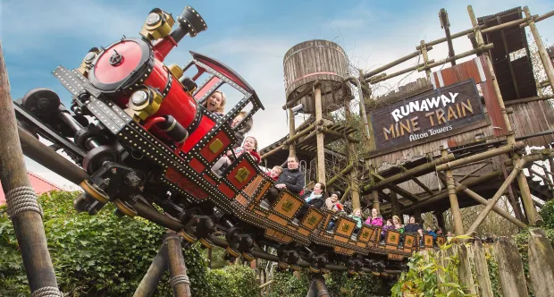 There are lots of family-friendly rides at Alton Towers