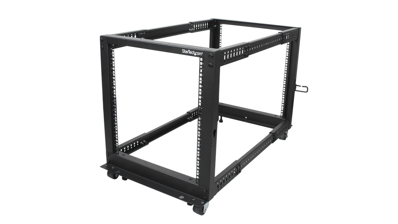 12U Adjustable 4 Post Server Rack - 4POSTRACK12U | StarTech.com