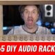 ONLY $45! DIY Audio Rack Studio Furniture (money saving studio hack)