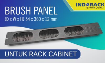 BRUSH PANEL by INDORACK | AKSESORIS RAK SERVER