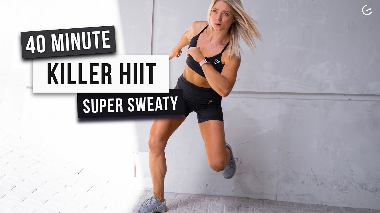 40 MIN YOU VS YOU HIIT WORKOUT - Full Body, No Equipment, No Repeat - (HIIT IT HARDER DAY 22)