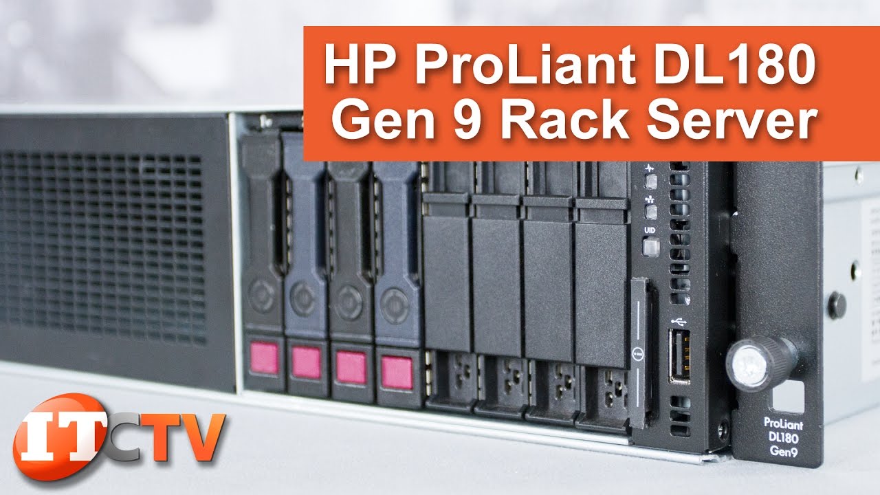 HP ProLiant DL180 Gen9 Rack Server Review - Technical Overview in 4K Video!