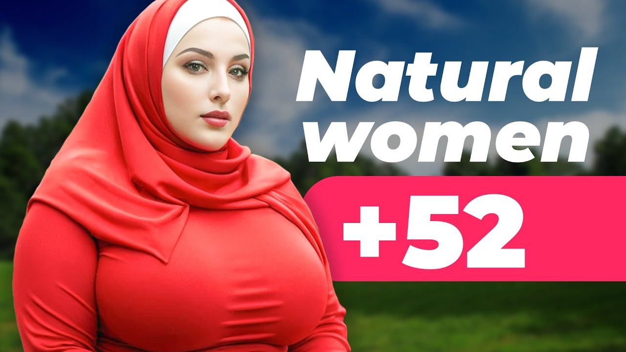 Natural Older Women over 52 - ❤️ Attractively Dressed Hijabi Models