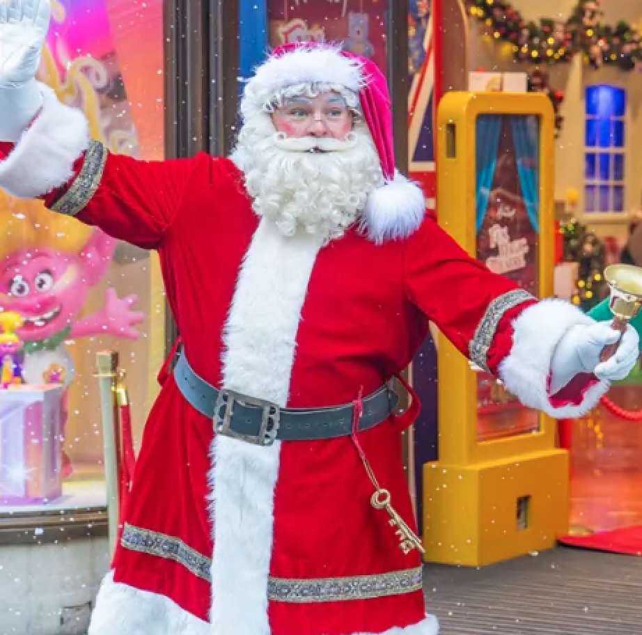 The Santa's Grotto at Hamleys is considered to be one of the best in the country