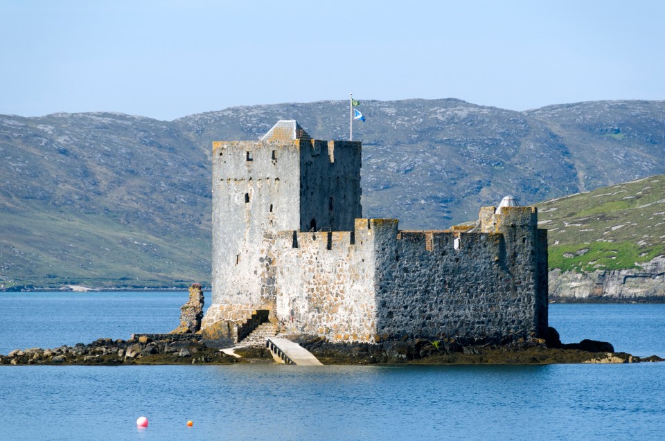 Kisimul Castle sits dramatically on a rock islet in the bay