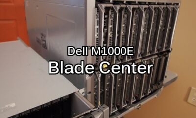 Dell M1000e Blade Center - 16 servers, 1tb Ram and 10gb ethernet in a tiny cube!