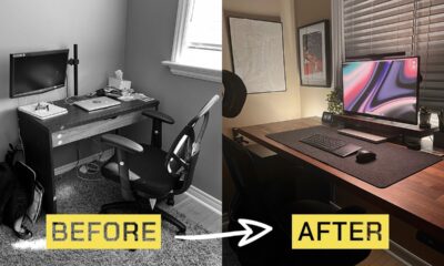 My simple and budget friendly desk makeover 2024