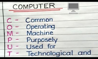 Full Form Of Computer 🖥 In English ll Computer Full Form ll