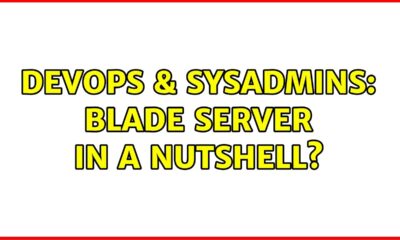 DevOps & SysAdmins: Blade server in a nutshell?