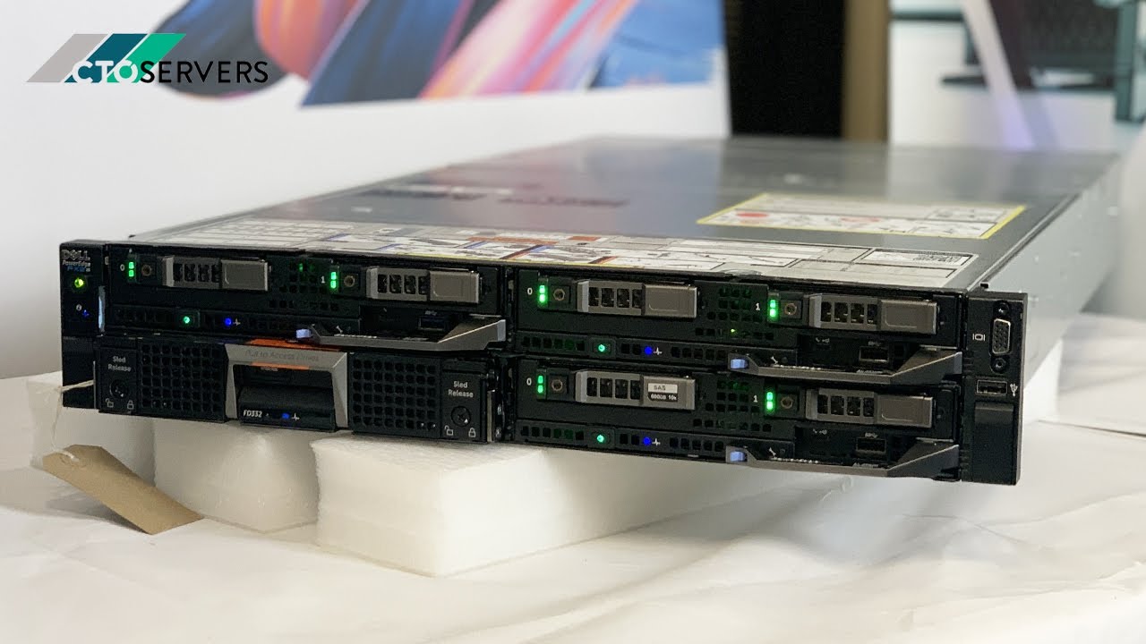 Dell EMC PowerEdge FX2s , FC640 Server Blades , FD332 Storage Block , @CTOSERVERS XEON GOLD !