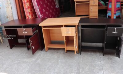 Simple Office & Computer Table With Drawers 3 size Models In Popular Furniture's Bangalore