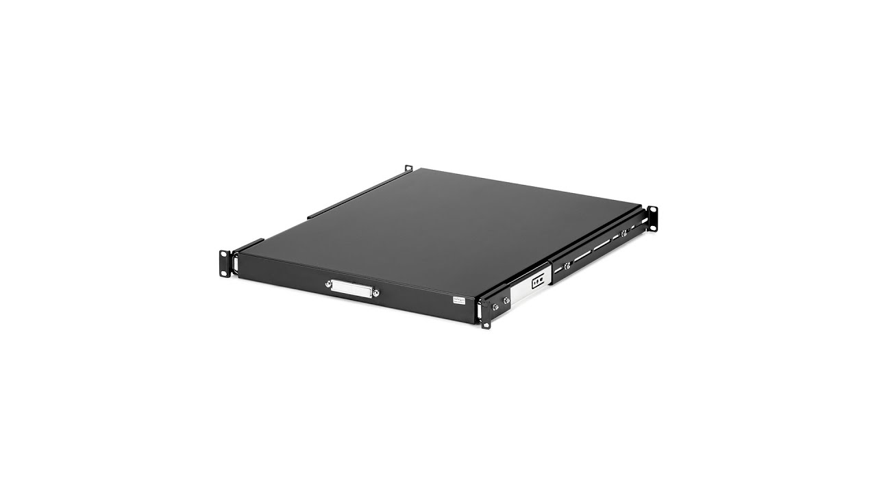 1U Rack Shelf - 10 in. Deep - CABSHELF1U10 | StarTech.com