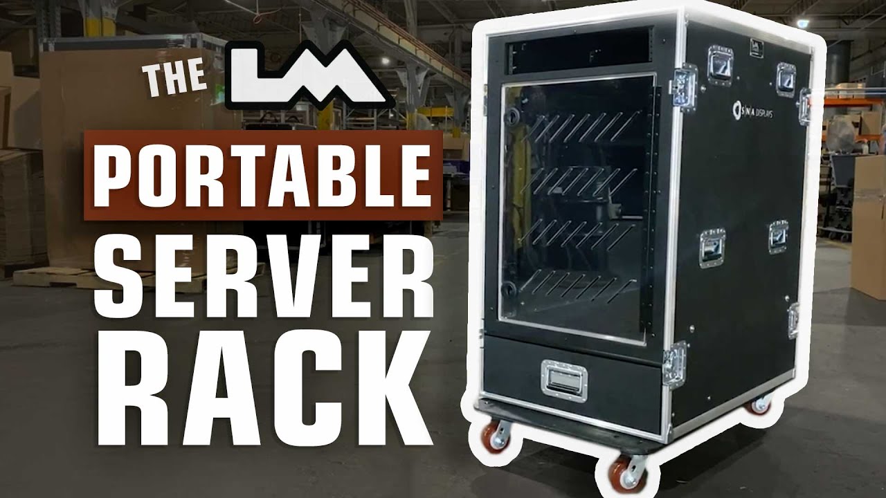 16RU Portable Server Rack | LM CASES [QUICK VIEW]