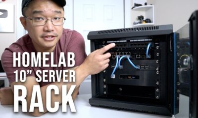 What's In My 10" Inch Homelab Server Rack