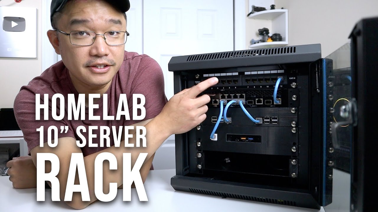 What's In My 10" Inch Homelab Server Rack