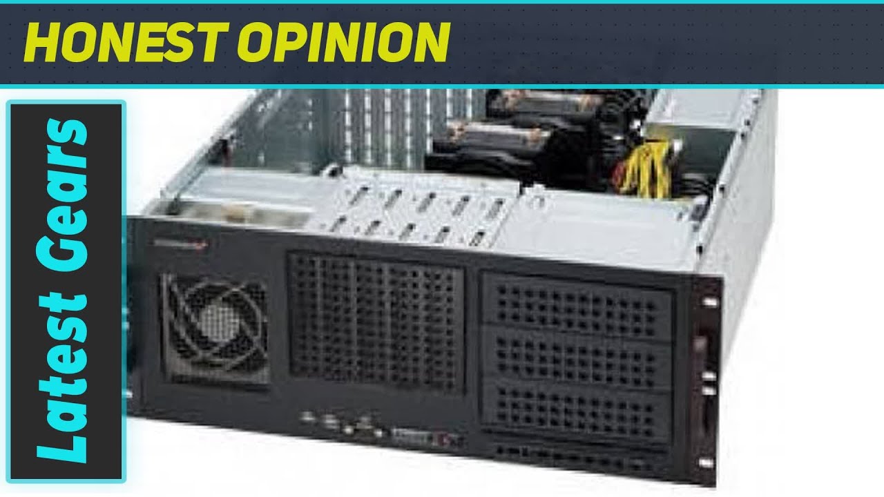 Supermicro Tower/Rackmount Server Chassis CSE-842I-500B: The Ultimate Short-Depth 4U Rackmount