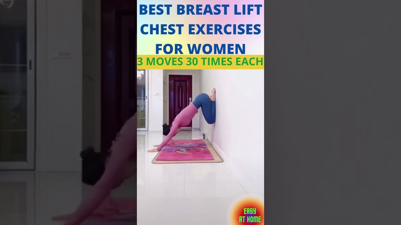 BEST BREAST LIFT CHEST EXERCISES FOR WOMEN #Shorts 2022