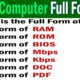 100 Most Commonly used Computer Full Form, Computer Full Form,  Abbreviations, full form