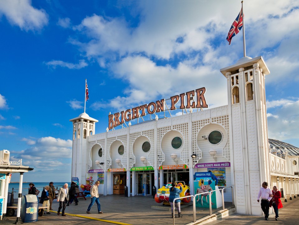 Brighton is one of the best seaside day trips, according to an expert