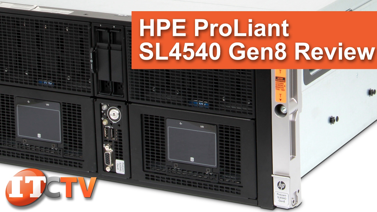 HPE ProLiant SL4540 Gen8 2x25 Server Review