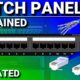 What is a Patch Panel?  (cable management)