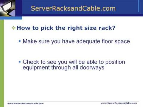 Server Racks: Server Racks How and Why To Use