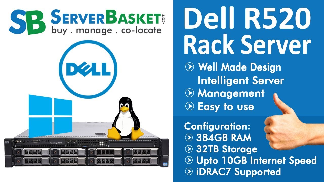 Dell PowerEdge R520 Server - Specification, Benefits & Configuration Details