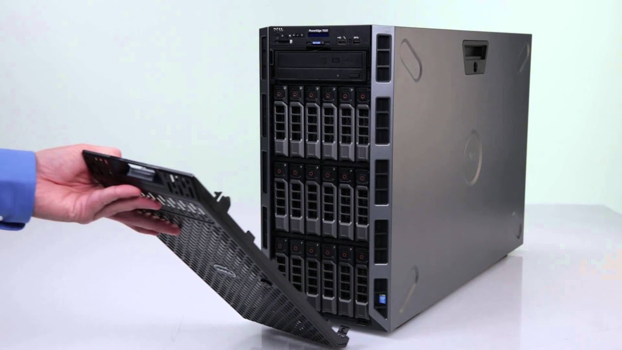 Dell PowerEdge 13G Tower Servers: Remove & Install Security Bezel