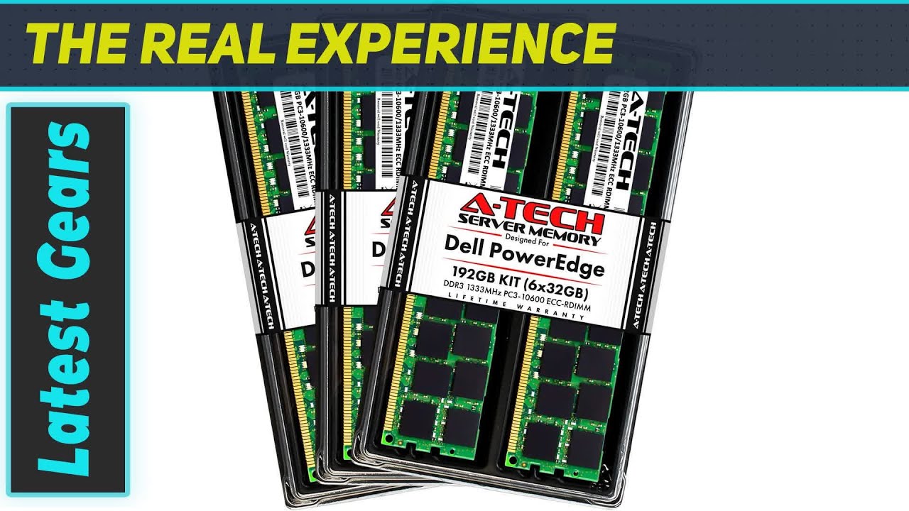 Upgrade Your Dell PowerEdge Tower Server with the Best DDR3 RAM: A-Tech 192GB Review