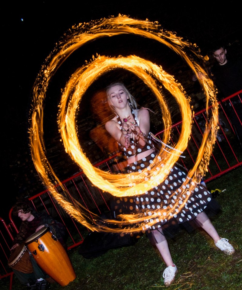 Gisburne Park is the largest bonfire in the north of England